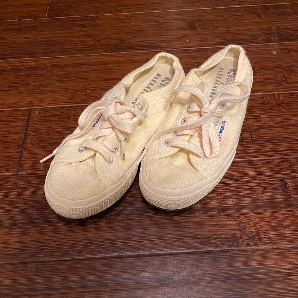 Superga x Alexa Chung slide-on sneakers